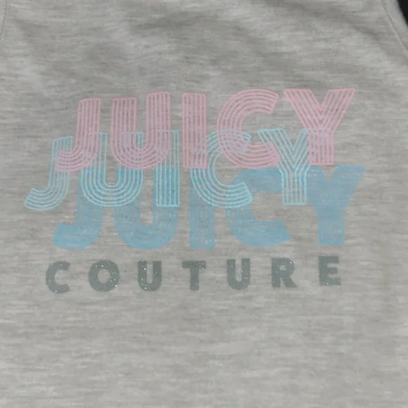 Juicy Couture Girl 2 piece Set, Gray & Pink, Size 6X - Picture 2 of 6